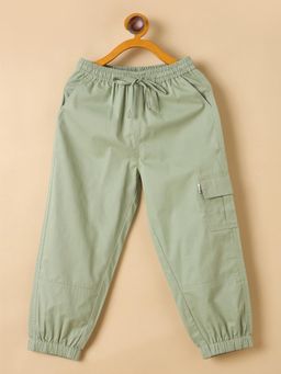 Stylo Bug - Green Solid Joggers