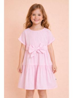 Stylo Bug - Pink Solid Dress