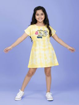 KiddoPanti - Yellow Ombre Dress