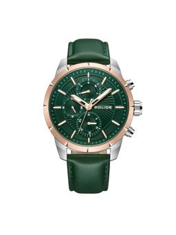 Police - PLPEWJF2227103 Green Dial Multi Function Analog watch for Men