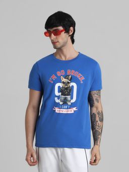 Jack & Jones - Blue Regular Fit T-Shirt