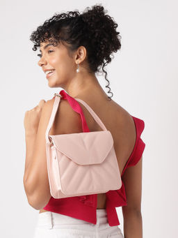 Fastrack - Powder Pink Sling Bag for Women