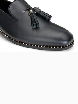 SHUTIQ - Kuinn Coal Patina Black Shoes