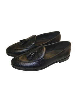 SHUTIQ - Ostrich Batwing Shoes