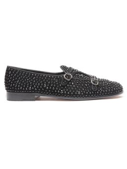 SHUTIQ - Poisee Batwing Monk Black Shoes