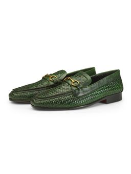 SHUTIQ - Puerto Horse bit Emerald Shoes