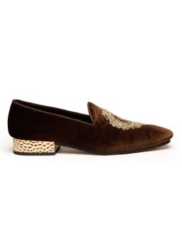 SHUTIQ - Rooh Brown Shoes
