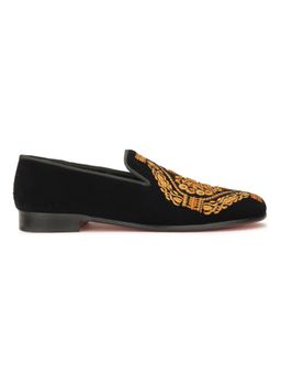 SHUTIQ - Safiya Coal Black Shoes