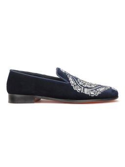 SHUTIQ - Safiya Blue Shoes