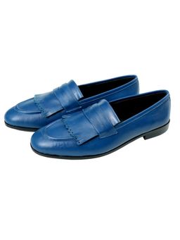 SHUTIQ - Sapphire Fringes Bar Shoes