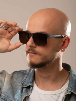 Chilli Beans - Men's Grey Lens Square Sunglasses -Occl45330131 (61)