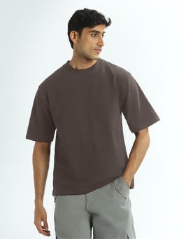 Nobero - Men Oversized Premium T-shirt - Grey