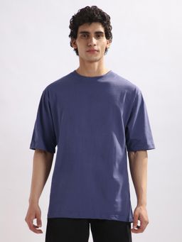 Nobero - Oversized T Shirts For Men - Purple