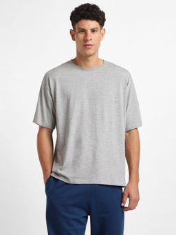 Nobero - Oversized T Shirts For Men - Grey