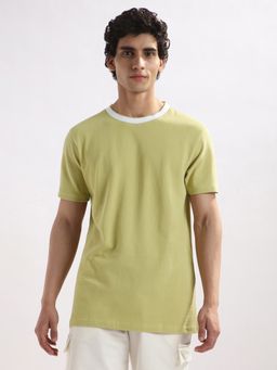 Nobero - Men Urban Pique T-shirt - Green