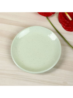 Amalfiee Ceramics - Handmade 7" Lemon Grass Quater Plates Set Of 6Pcs