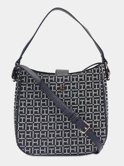 Tommy Hilfiger - Logo Blue Polyester Sling Bag