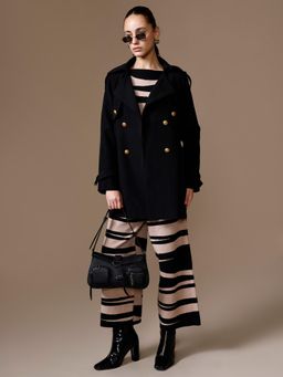 Kazo - Rustin Black Sold Handbag (S)