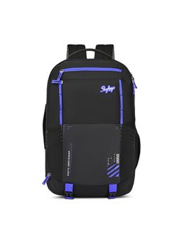 Skybags - Unisex Porto Black 17 Inch Laptop Weekender Backpack