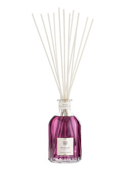 Dr. Vranjes Firenze - Dr.Vranjes Firenze Peonia Black Jasmine 250 ml Glass Bottle with White Rattan Sticks (Nr.10 - H.34)