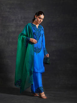 House of Exotique - Advika Kurta (Set of 3)