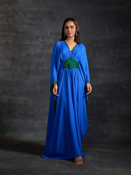 House of Exotique - Blue Fareeha Kaftan
