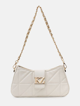 Kazo - Women Sierra Shoulder Bag Off White (M)
