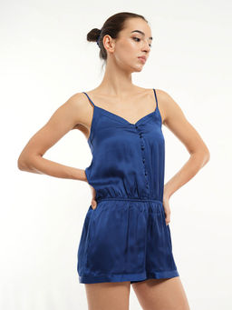 mackly - Womens Solid Polyester Jumpsuit