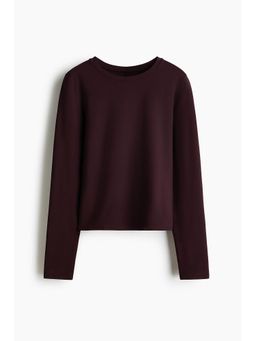 H&M - Women Purple Sports T-Shirt with Drymove