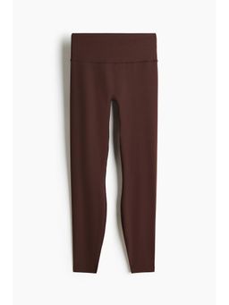H&M - Women Brown Sculptmove High-Waisted Leggings