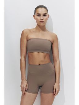 H&M - Women Beige Sculptmove Sports Cycling Shorts