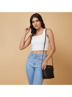 Caprese - Women Juno Black Sling Bag (S)