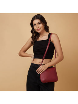 Caprese - Women Rohde Maroon Sling Bag (S)