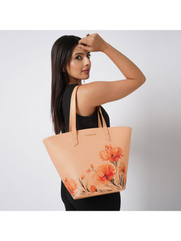 Caprese - Women Chloe Orange Tote Bag (L)