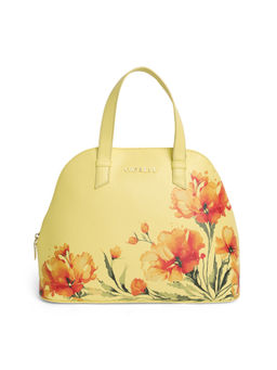 Caprese - Women Chloe Yellow Tote Bag with Detachable Strap (M)