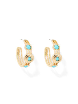 Forever New - Harriet Western Hoop Earring