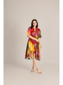 ETAR - Red Scarlet Ember Dress