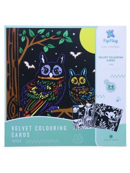 PepPlay - Velvet Colouring Cards Wild