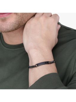 Yellow Chimes - Black Bracelet