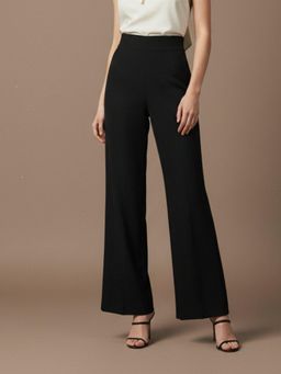 Outzidr - Black Wide Leg Trouser