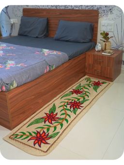 Swadeh - Floral Sunburst- Bedside Runner