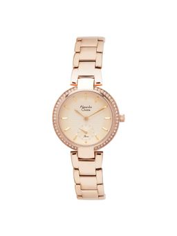 Alexandre Christie - AC 2709 LSB Analog Watch For Women Rose Gold