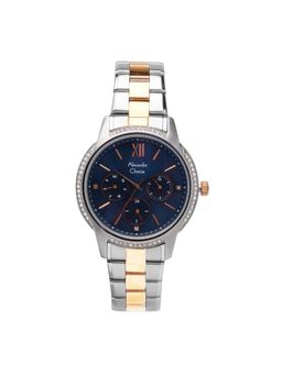 Alexandre Christie - AC 2720 BFB Multifunction Watch For Ladies - Silver Rose Gold