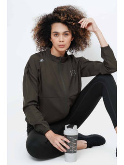 Dida - Women Lightweight Olive Sports Jacket