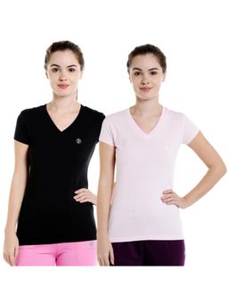 Bodycare - Bodyactive Pack Of 2 Women'S Tshirt - Multi-Color