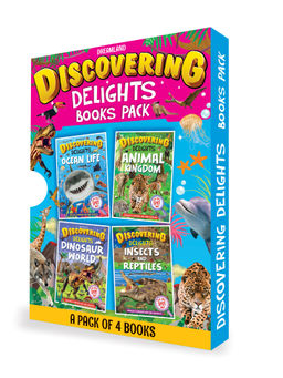 Dreamland - Multi-Color Discovering Delights Activity Books (Pack Of 4)