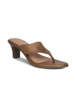 Bata - Women's Block Heels-Brown