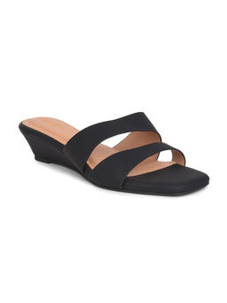 Bata - Women's Wedges Heels-Black