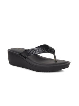 Bata - Women's Wedges Heels-Black