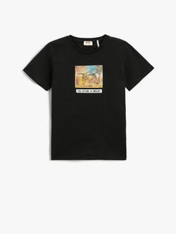 Koton - Boys Black T-shirt